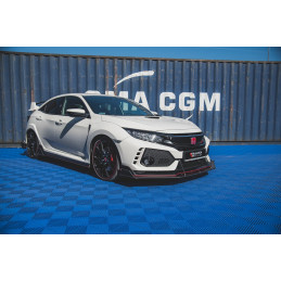 Maxton Design-Sport Durabilité Lame Du Pare-Chocs Avant Honda Civic X Type-R 