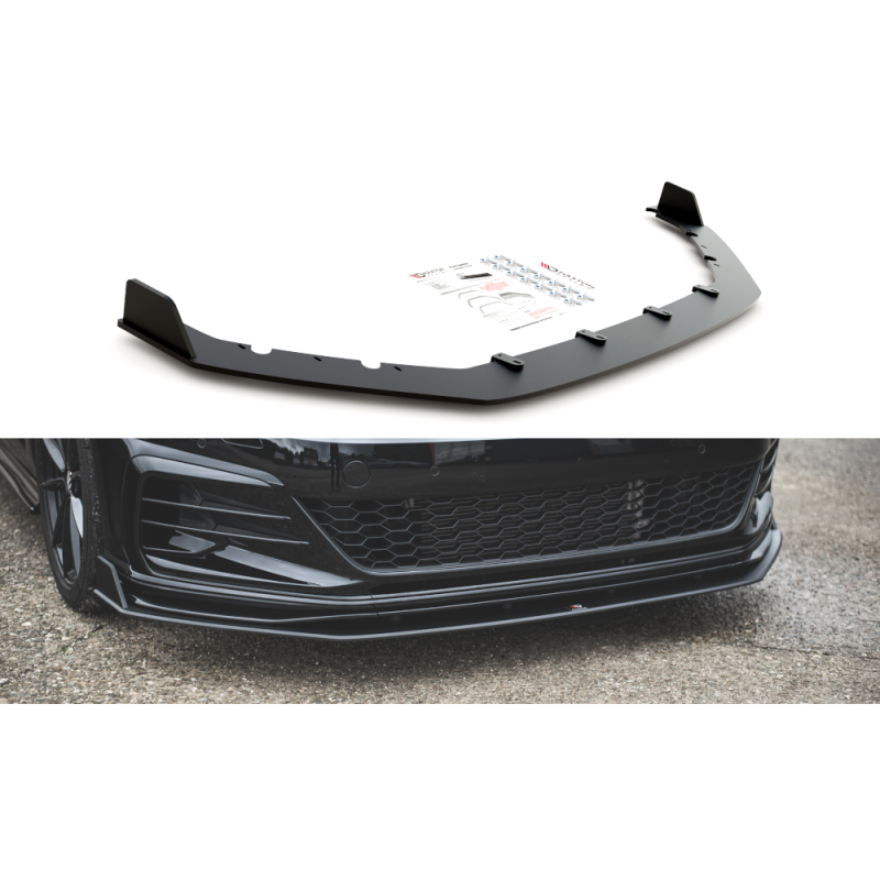 Maxton Design-Sport Durabilité Lame Du Pare-Chocs Avant / Splitter VW Golf 7 GTI TCR 