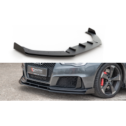 Maxton Design-Sport Durabilité Lame Du Pare-Chocs Avant + Flaps Audi RS3 8V Sportback 