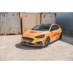 Maxton Design-Sport Durabilité Lame Du Pare-Chocs Avant + Flaps Ford Focus ST / ST-Line Mk4 