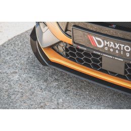 Maxton Design-Sport Durabilité Lame Du Pare-Chocs Avant + Flaps Ford Focus ST / ST-Line Mk4 