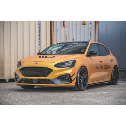 Maxton Design-Sport Durabilité Lame Du Pare-Chocs Avant Ford Focus ST / ST-Line Mk4 