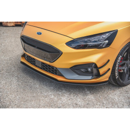 Maxton Design-Sport Durabilité Lame Du Pare-Chocs Avant Ford Focus ST / ST-Line Mk4 