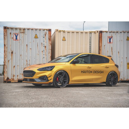 Maxton Design-Sports Durabilité Rajouts Des Bas De Caisse + Flaps Ford Focus ST / ST-Line Mk4 