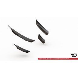 Maxton Design-Ailes de pare-chocs avant (Canards) VW Polo GTI Mk 6 