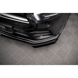 Maxton Design-Front Flaps Mercedes A35 AMG / AMG-Line Aero Pack W177 