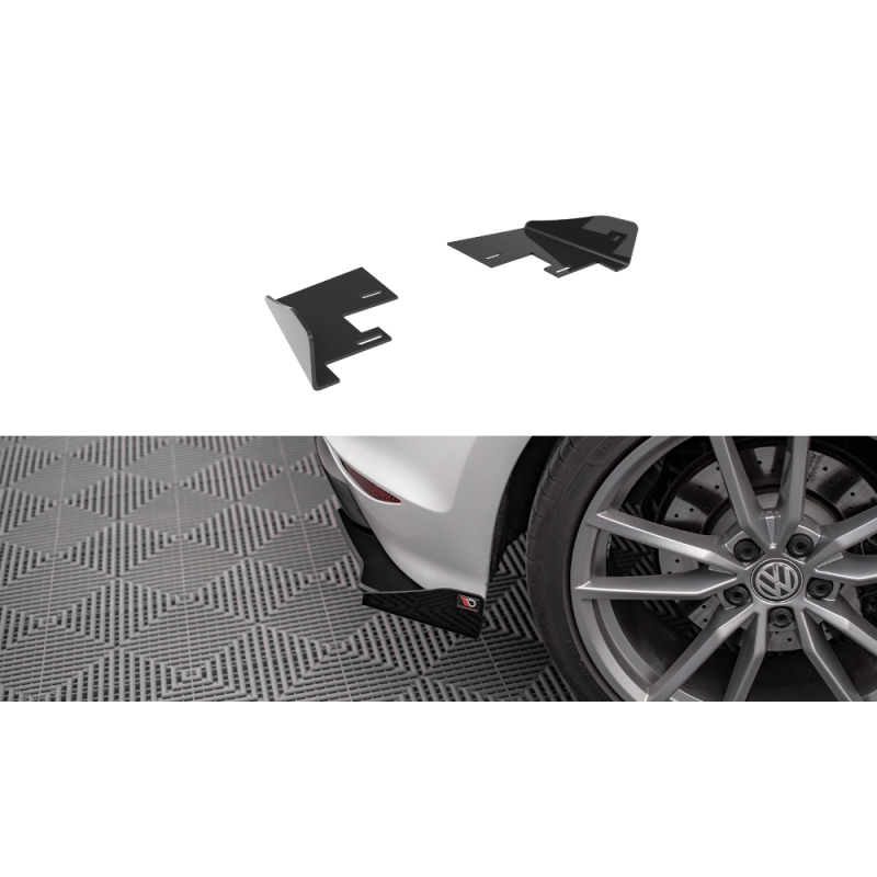 Maxton Design-Rear Side Flaps Volkswagen Golf R Mk7 