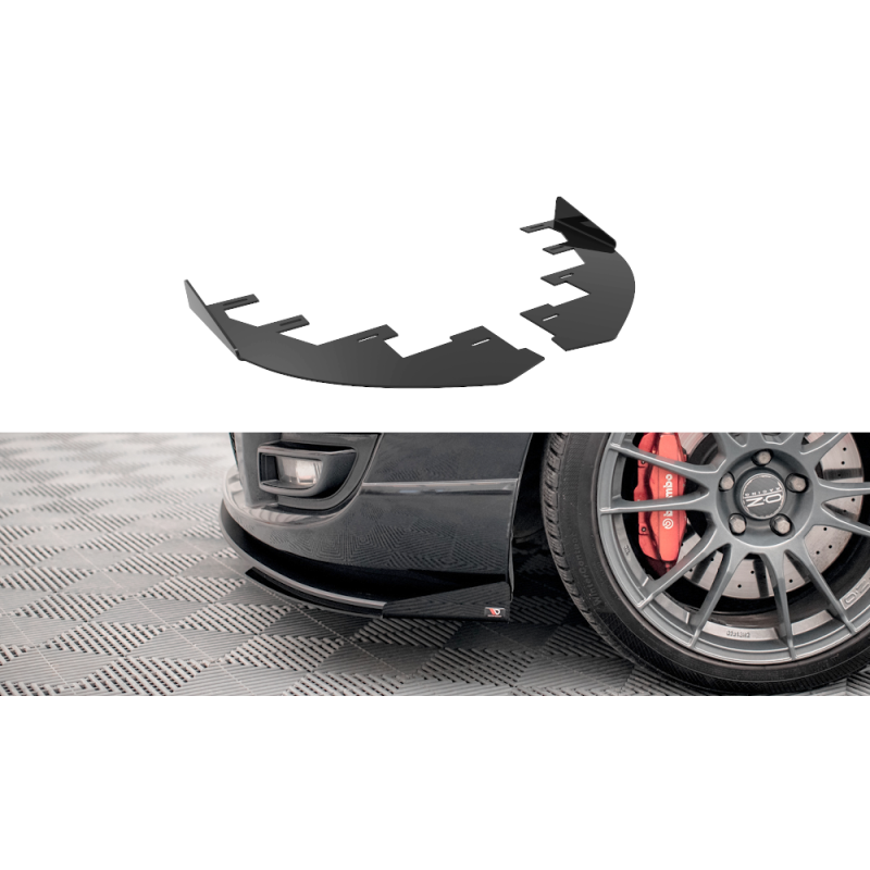 Maxton Design-Front Flaps Mazda 3 MPS Mk1 