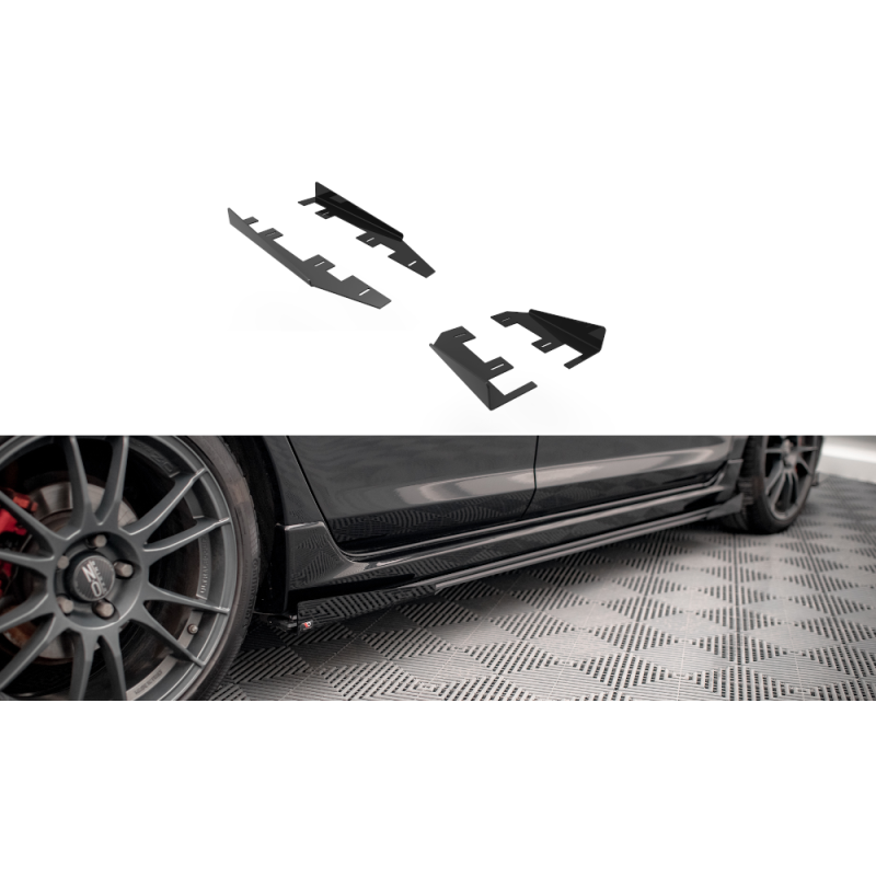 Maxton Design-Side Flaps Mazda 3 MPS Mk1 