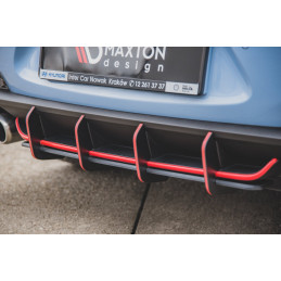 Maxton Design-Sport Durabilité Central Diffuseur Arriere V.1 Hyundai I30 N Mk3 Hatchback 