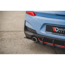 Maxton Design-Sport Durabilité Lame Du Pare Chocs Arriere Hyundai I30 N Mk3 Hatchback 