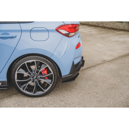 Maxton Design-Sport Durabilité Lame Du Pare Chocs Arriere Hyundai I30 N Mk3 Hatchback 