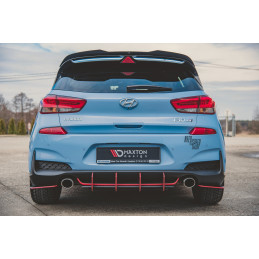 Maxton Design-Sport Durabilité Lame Du Pare Chocs Arriere Hyundai I30 N Mk3 Hatchback 