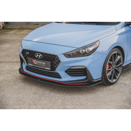 Maxton Design-Sport Durabilité Lame Du Pare-Chocs Avant Hyundai I30 N Mk3 Hatchback / Fastback 