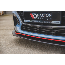 Maxton Design-Sport Durabilité Lame Du Pare-Chocs Avant Hyundai I30 N Mk3 Hatchback / Fastback 