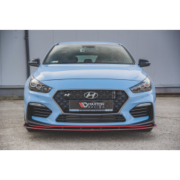 Maxton Design-Sport Durabilité Lame Du Pare-Chocs Avant Hyundai I30 N Mk3 Hatchback / Fastback 