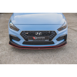 Maxton Design-Sport Durabilité Lame Du Pare-Chocs Avant Hyundai I30 N Mk3 Hatchback / Fastback 