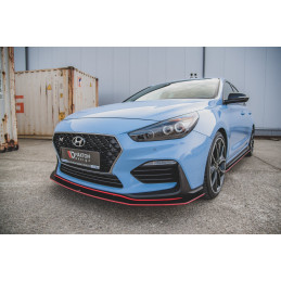 Maxton Design-Sport Durabilité Lame Du Pare-Chocs Avant Hyundai I30 N Mk3 Hatchback / Fastback 