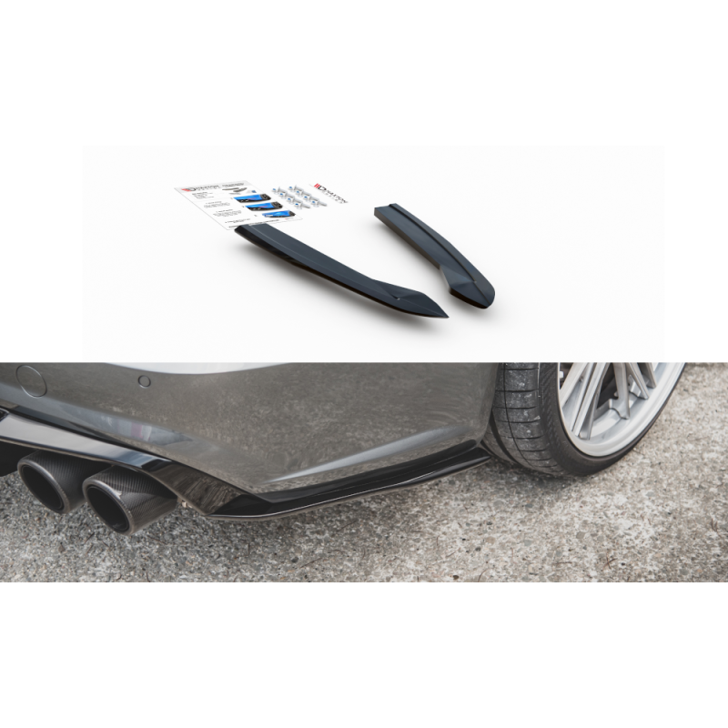 Maxton Design-Lames De Pare-Chocs Arrière Latérales Audi S6 / A6 S-Line C7 FL Maxton Design-Lames De Pare-Chocs Arrière Latérales Audi S6 / A6 S-Line C7 FL