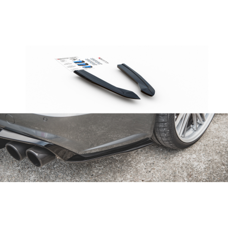 Maxton Design-Lames De Pare-Chocs Arrière Latérales Audi S6 / A6 S-Line C7 FL 
