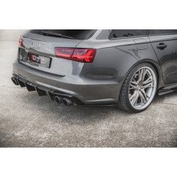Maxton Design-Lames De Pare-Chocs Arrière Latérales Audi S6 / A6 S-Line C7 FL 