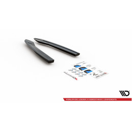Maxton Design-Lames De Pare-Chocs Arrière Latérales Audi S6 / A6 S-Line C7 FL 