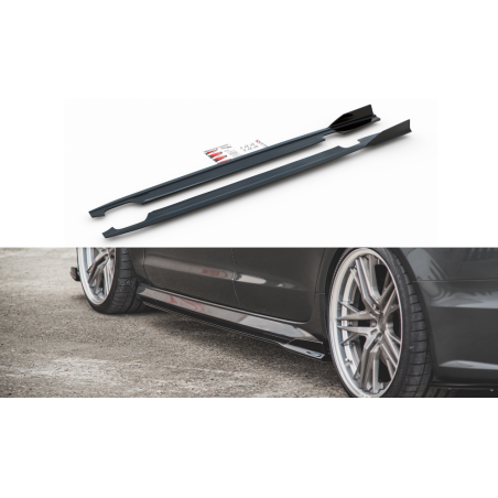 Maxton Design-Lame De Bas De Caisse Audi S6 / A6 S-Line C7 FL 