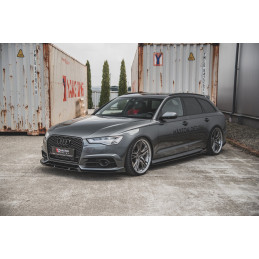 Maxton Design-Lame De Bas De Caisse Audi S6 / A6 S-Line C7 FL 
