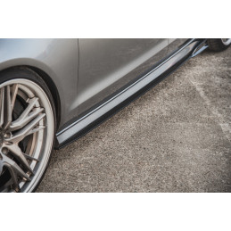 Maxton Design-Lame De Bas De Caisse Audi S6 / A6 S-Line C7 FL 