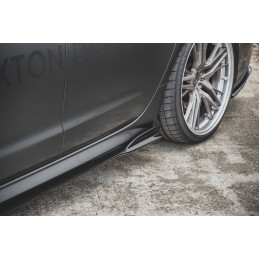 Maxton Design-Lame De Bas De Caisse Audi S6 / A6 S-Line C7 FL 
