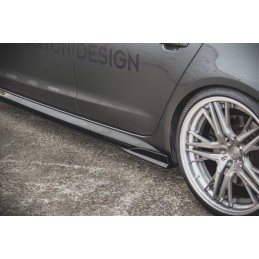 Maxton Design-Lame De Bas De Caisse Audi S6 / A6 S-Line C7 FL 