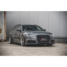 Maxton Design-Lame De Pare-Chocs Avant Audi S6 / A6 S-Line C7 FL 