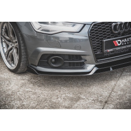 Maxton Design-Lame De Pare-Chocs Avant Audi S6 / A6 S-Line C7 FL 