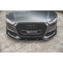 Maxton Design-Lame De Pare-Chocs Avant Audi S6 / A6 S-Line C7 FL 