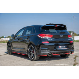 Maxton Design-Lame Du Pare-Chocs Arriere V.2 Hyundai I30 N Mk3 Hatchback 