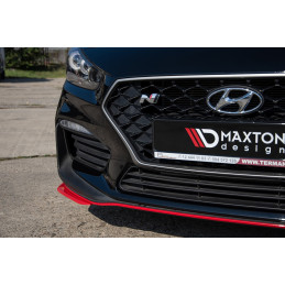 Maxton Design-Lame du pare-chocs avant Hyundai I30 N Mk3 Hatchback / Fastback 