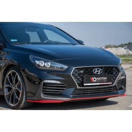 Maxton Design-Lame du pare-chocs avant Hyundai I30 N Mk3 Hatchback / Fastback 