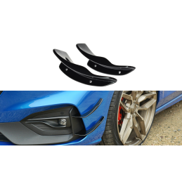 Maxton Design-Ailes de pare-chocs avant (Canards) Ford Focus ST / ST-Line Mk4 