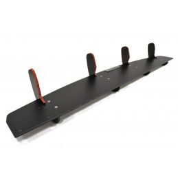 Maxton Design-Diffuseur Arriere & Lame Du Pare Chocs Arriere Audi A6 S-Line C7 (d'échappement 2x1) 