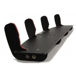 Maxton Design-Diffuseur Arriere & Lame Du Pare-Chocs Arriere Audi A6 S-Line C7 (d'échappement 1x2) 