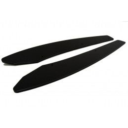 Maxton Design-Diffuseur Arriere & Lame Du Pare-Chocs Arriere Audi A6 S-Line C7 (d'échappement 1x2) 