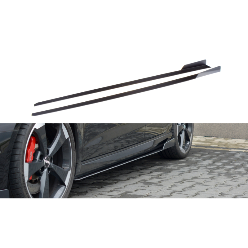 Maxton Design-Sport Rajouts Des Bas De Caisse Pour V.2 Audi RS3 8V FL Sportback Maxton Design-Sport Rajouts Des Bas De Caisse Pour V.2 Audi RS3 8V FL Sportback