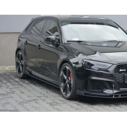 Maxton Design-Sport Rajouts Des Bas De Caisse Pour V.2 Audi RS3 8V FL Sportback 