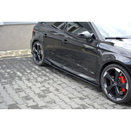 Maxton Design-Sport Rajouts Des Bas De Caisse Pour V.2 Audi RS3 8V FL Sportback 