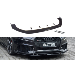 Maxton Design-Sport Lame Du Pare-Chocs Avant V.1 Audi RS3 8V FL Sportback 