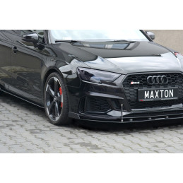 Maxton Design-Sport Lame Du Pare-Chocs Avant V.1 Audi RS3 8V FL Sportback 