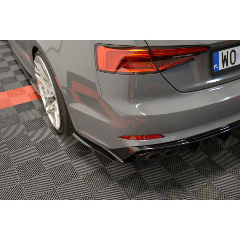 Maxton Design-Lame Du Pare Chocs Arriere Audi S5 F5 Coupe 