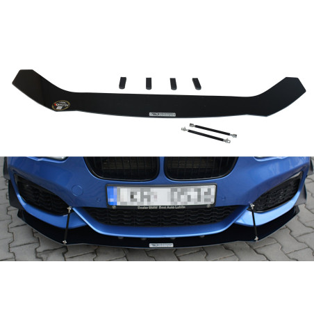 Maxton Design-SPORT LAME DU PARE-CHOCS AVANT V.1 BMW 1 F20/F21 M-Power FACELIFT 