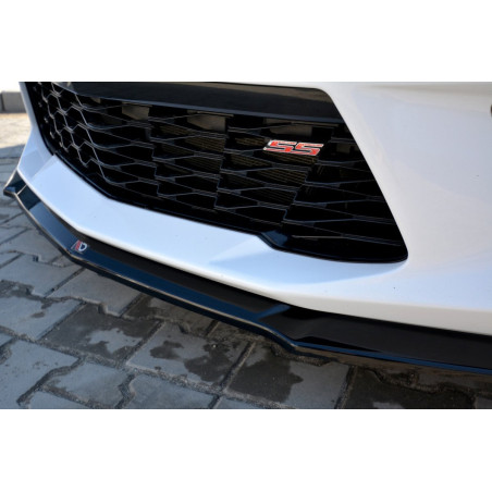 Maxton Design-LAME DU PARE-CHOCS AVANT / SPLITTER V.2 CHEVROLET CAMARO 6TH-GEN. PHASE-I 2SS COUPE 