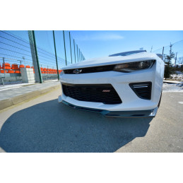 Maxton Design-LAME DU PARE-CHOCS AVANT / SPLITTER V.1 CHEVROLET CAMARO 6TH-GEN. PHASE-I 2SS COUPE 